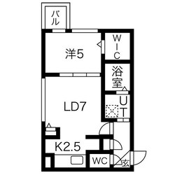 プレミアシティ新札幌の物件間取画像